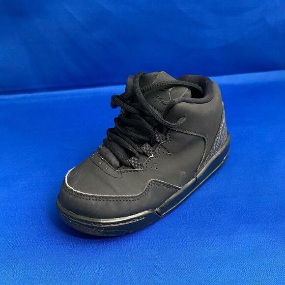Jordan Flight Origin 2 BLACK Basketball Shoes for Toddler-Baby - Picture 12 of 16